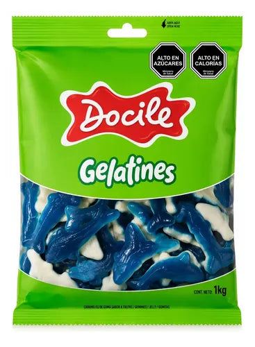 GOMITA TIBURON AZUL DOCILE KILO
