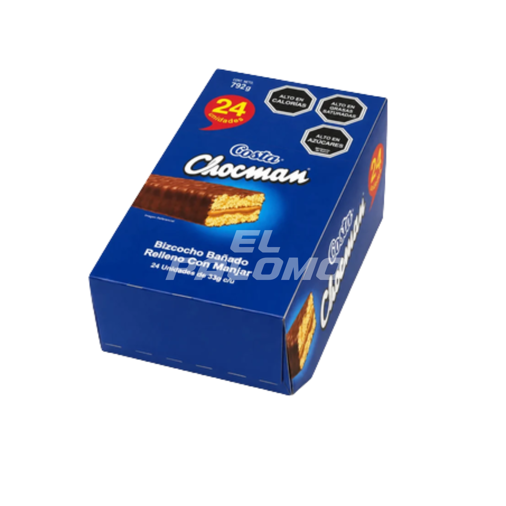 CAJA CHOCMAN X 24 UNIDADES