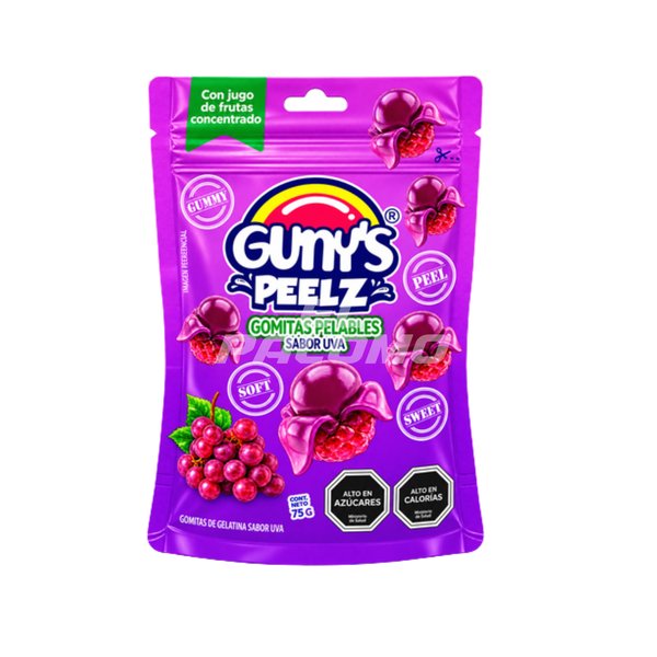 GUNYS PEELZ SABOR UVA 12 UNID
