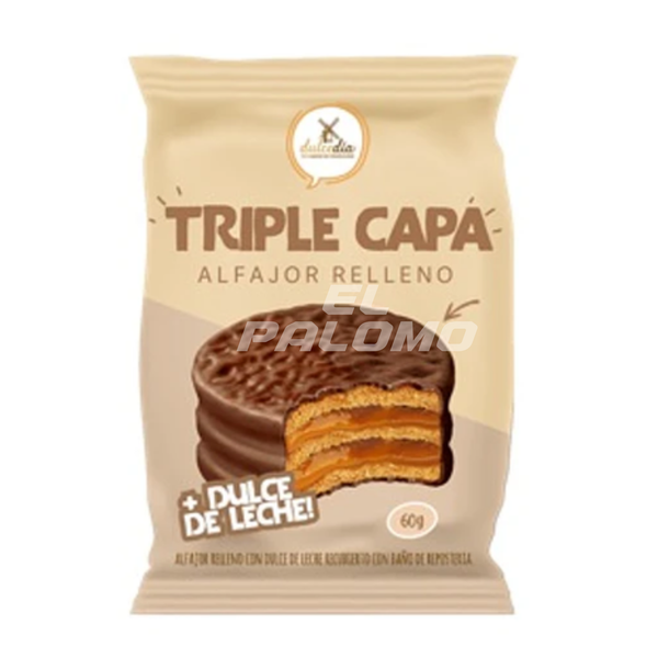 ALFAJOR TRIPLE CAPA 60 GR