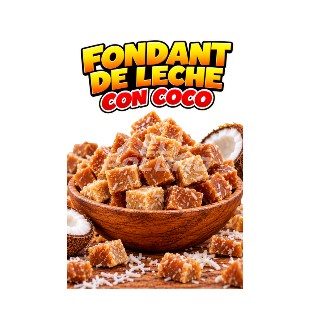 FONDANT DE LECHE CON COCO X KILO