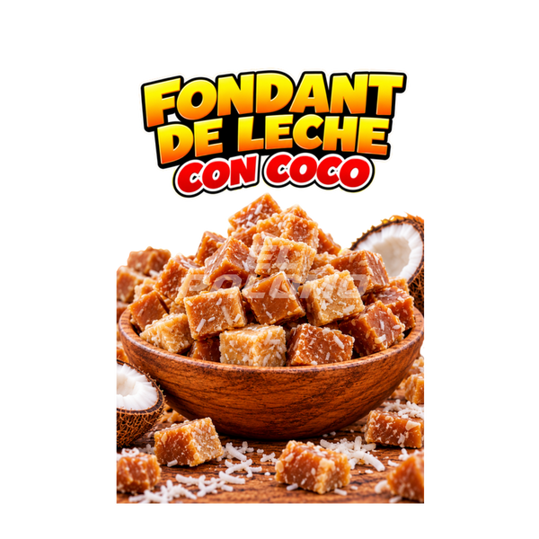 FONDANT DE LECHE CON COCO X KILO