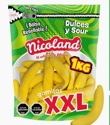 NICOLAND BANANA ACIDA XXL KILO